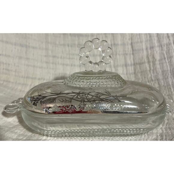 vintage covered butter dish by Duncan Miller - Picture 4 of 6